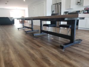 table sur mesure