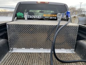 réservoir diesel aluminium
