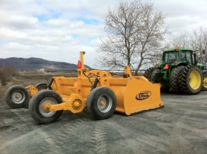 Niveleuse John Deere Houle