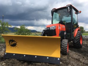 Fisher lame trottoir Kubota