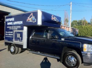 Bite de transport camion