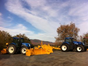 lame extensible houle souffleur niveleuse New Holland