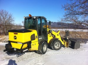 Saleuse trottoir Fisher Walker Neuson