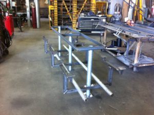 table sur mesure industrielle
