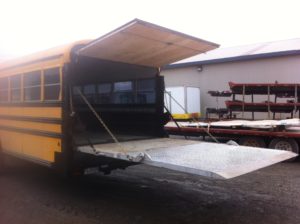 hayon hydraulique tail gate sur mesure