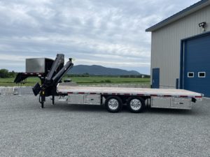 remorque avec grue hiab